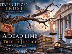 The Dead Limb on the Judicial Tree: When a Void Judgment Remains in the Record but Has No Legal Force